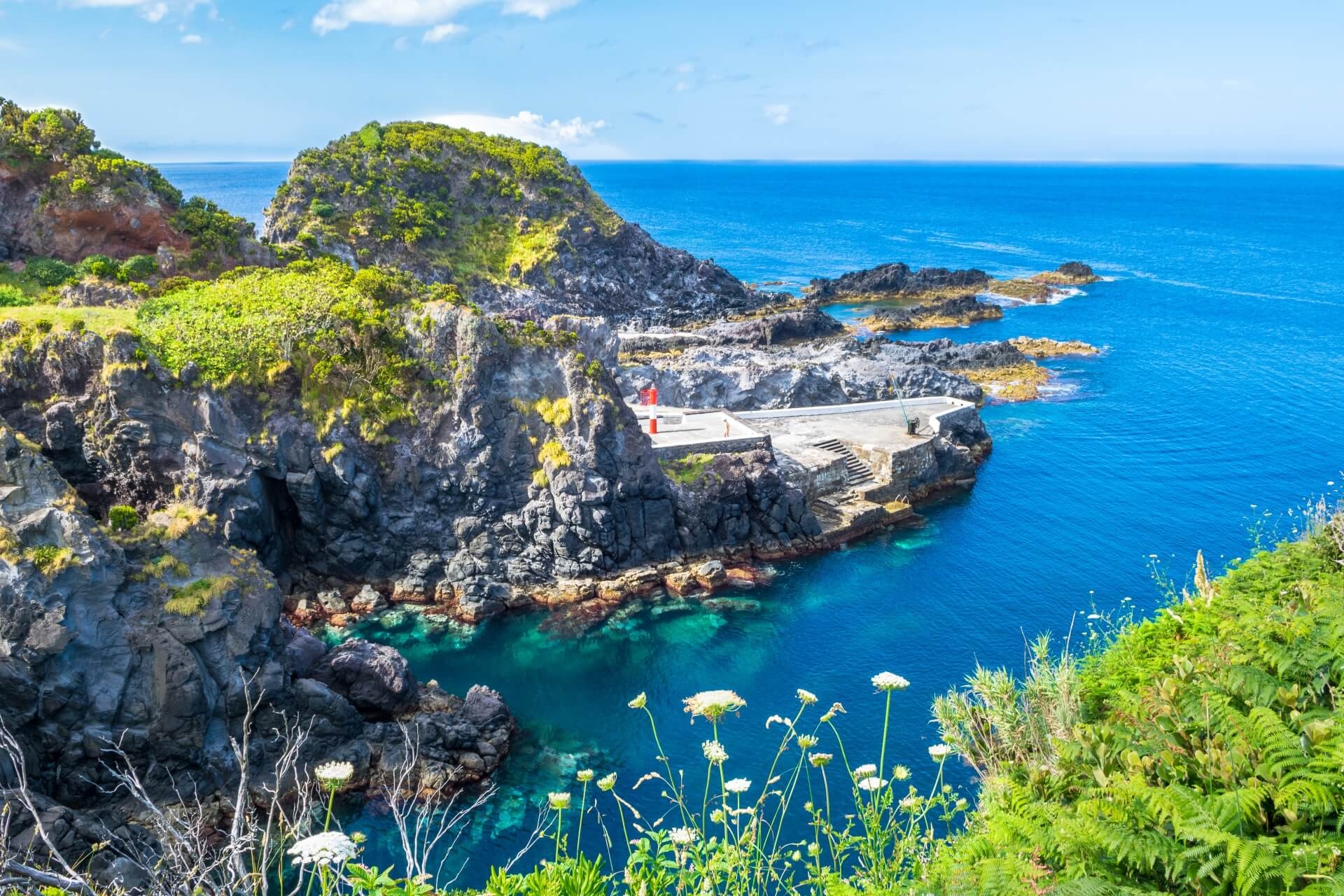 Santa Cruz das Flores Village shutterstock_622030463