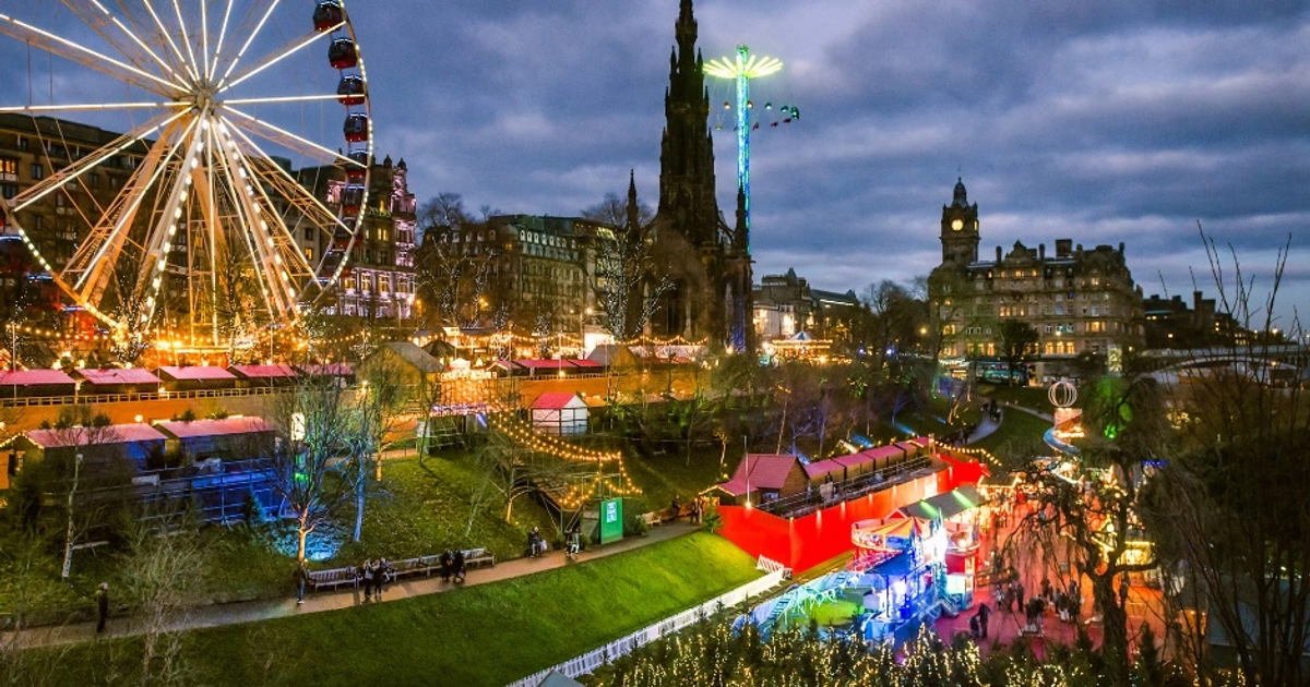 Escapada Navideña a Edimburgo: 4 Noches en Hotel 4* con Vuelos Incluidos