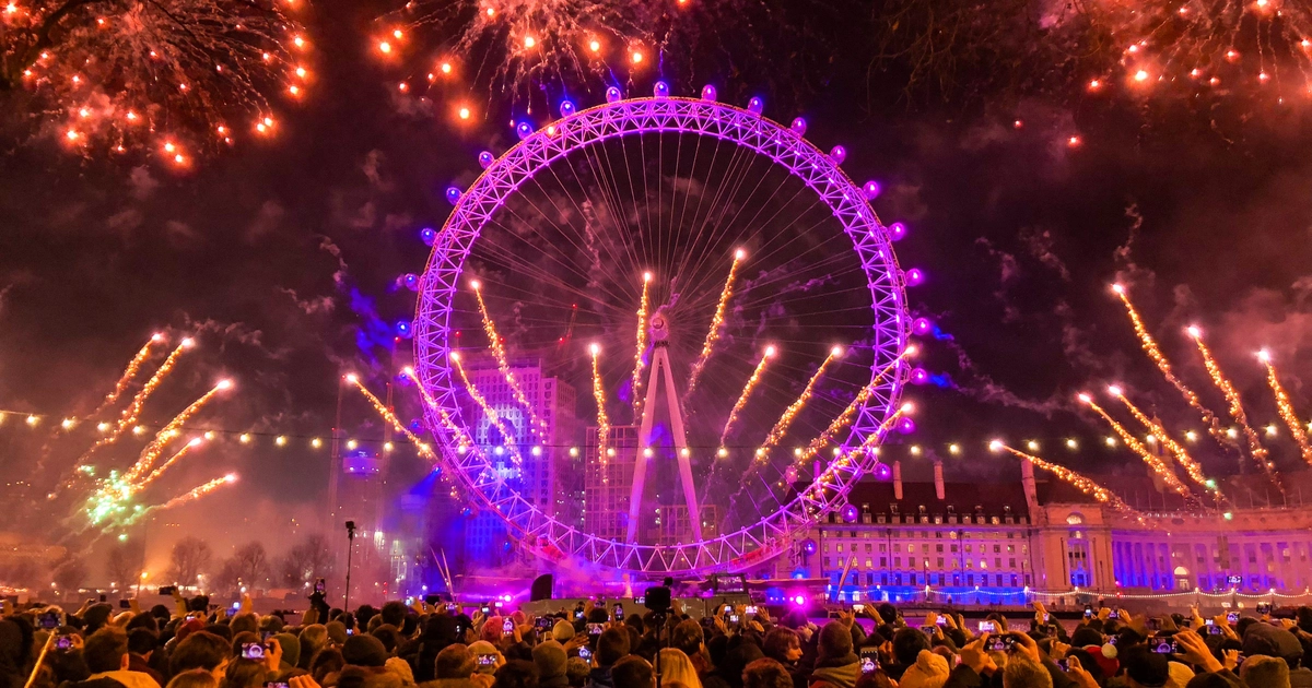 Nochevieja en Londres: 3 Noches de Hotel con Vuelos Incluidos por Solo 284€