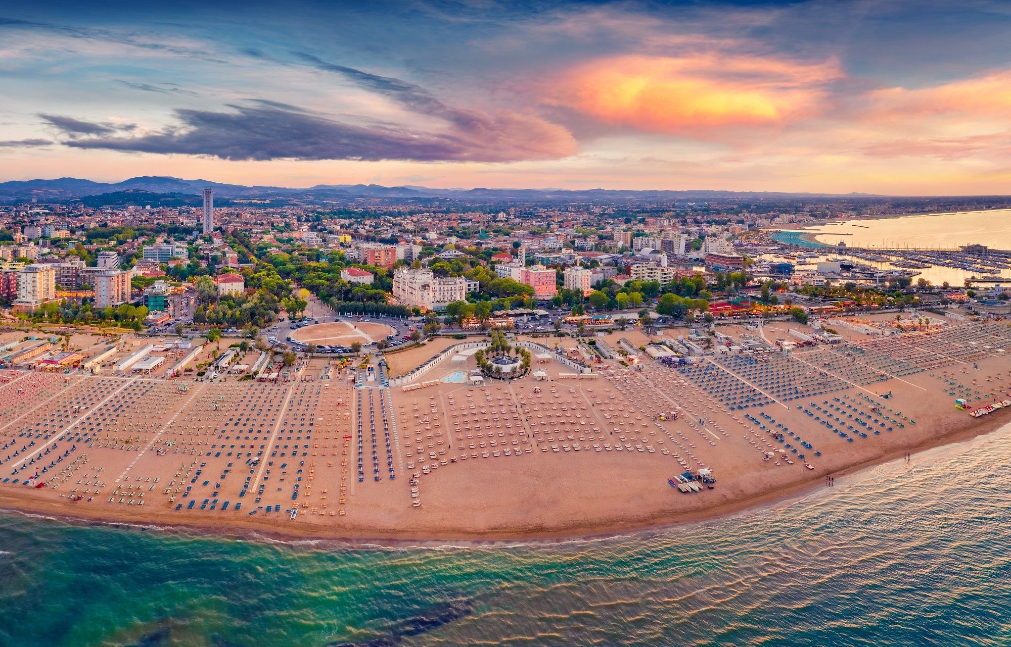 Strand von Libera Rimini