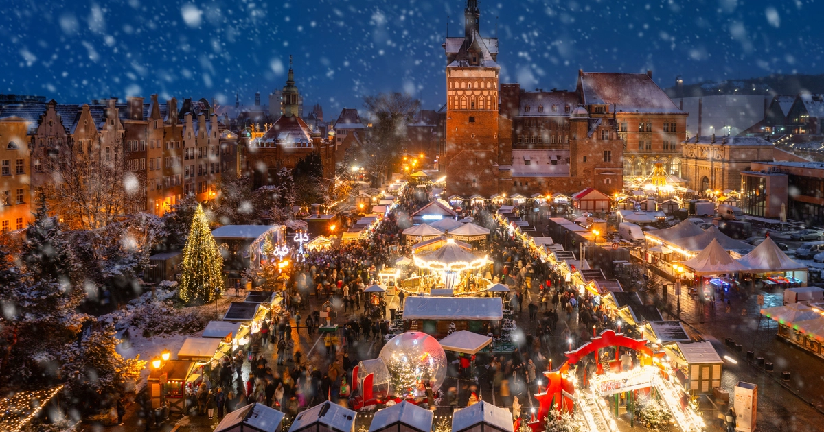 Viaje a Mercadillos Navideños en Gdansk, Polonia con Vuelos y Hotel