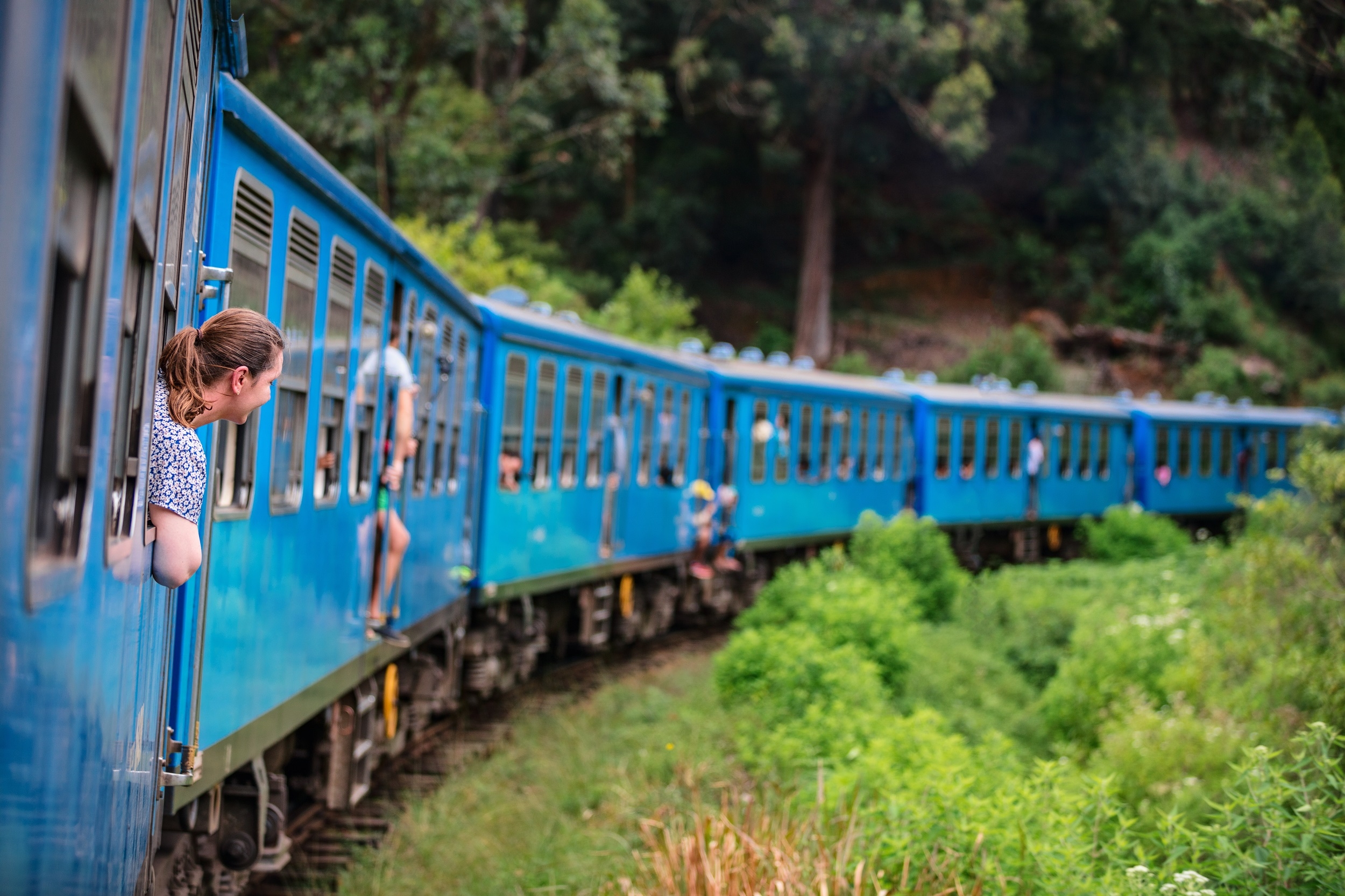 Sri Lanka mit dem Zug von Ella nach Kandy