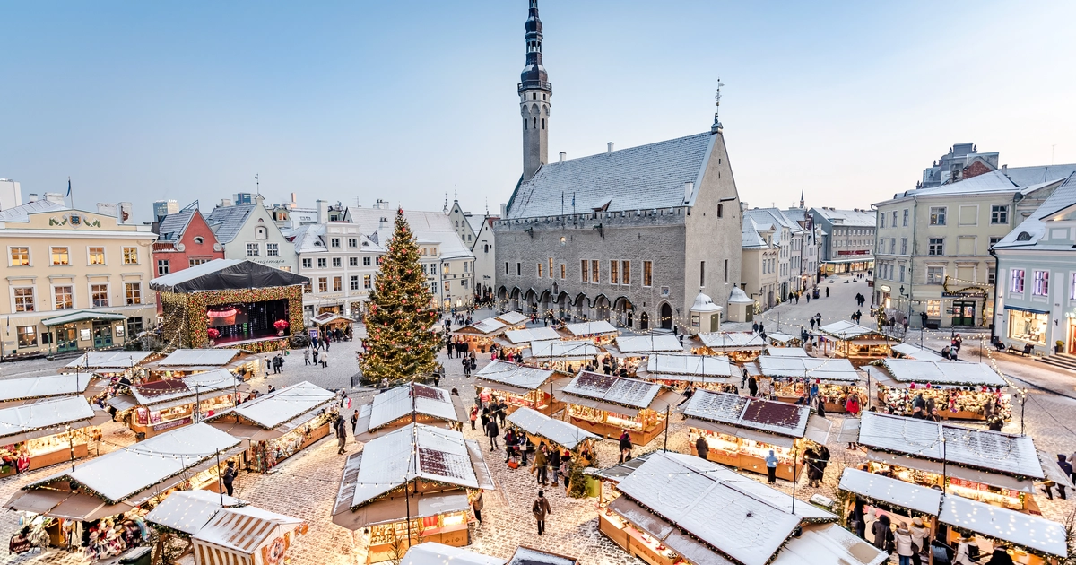 Escapada Navideña a Tallín, Estonia: Vuelos + 4 Noches de Hotel desde 308€