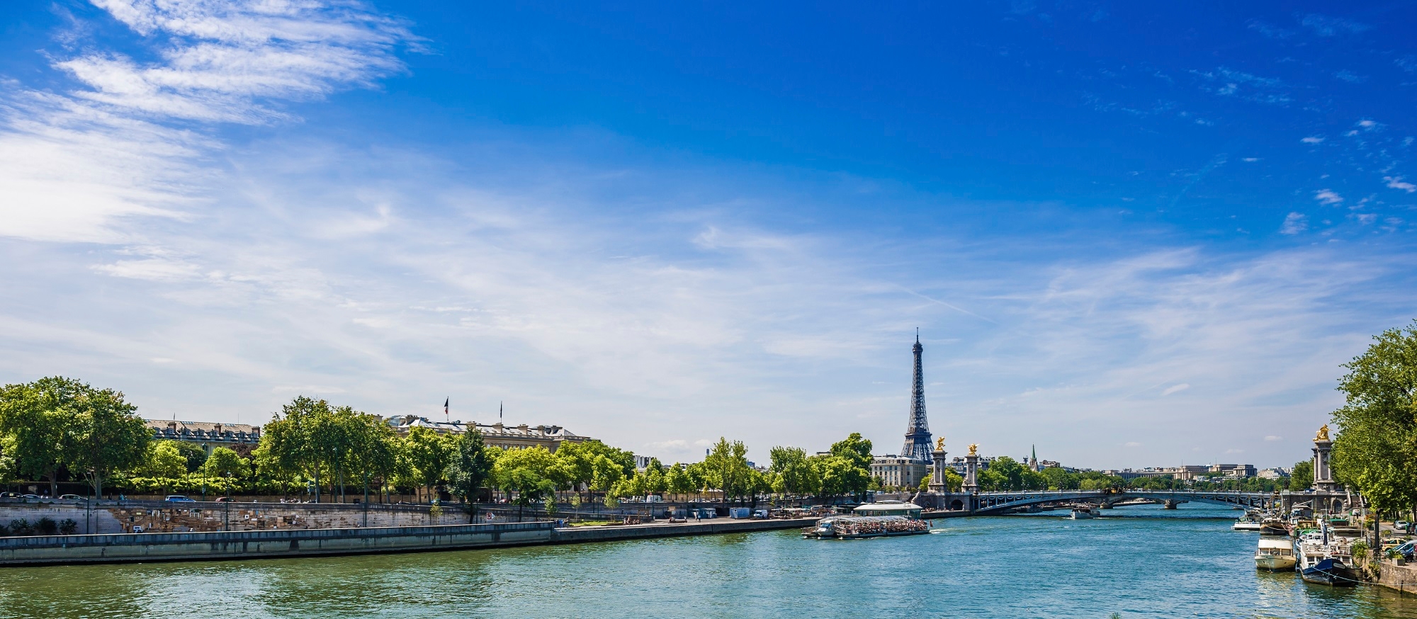 Paris Seine River 