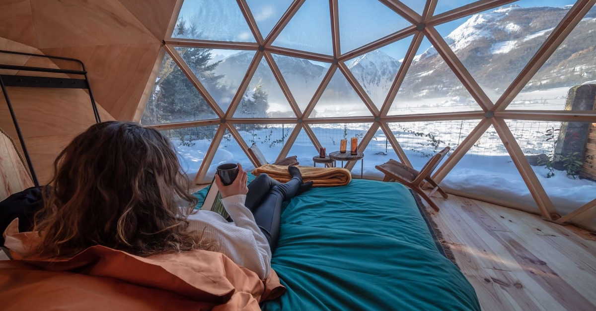 Espectacular domoAirbnb en el pirineo francés